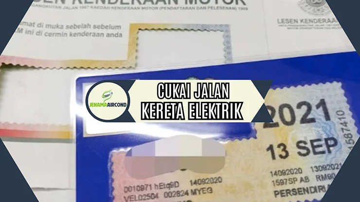 Cukai Jalan Kereta Elektrik 2026: Kadar & Pengiraan